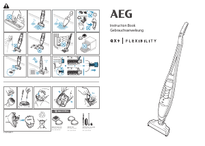 Руководство AEG QX9-1-ANIS Пылесос
