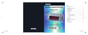Bedienungsanleitung TERRIS RW 224 Uhrenradio