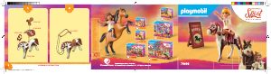 Instrukcja Playmobil set 70698 Spirit Rodeo abigail