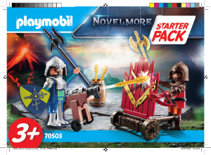 Brugsanvisning Playmobil set 70503 Novelmore Startpakke novelmore ekstraudstyr