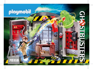 Bedienungsanleitung Playmobil set 70318 Ghostbusters Spielbox