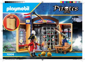 Bedienungsanleitung Playmobil set 70506 Pirates Spielbox piratenabenteuer