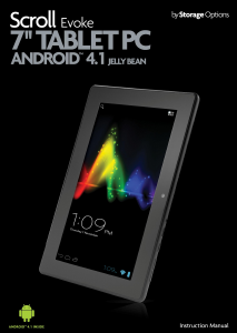 Handleiding Scroll Evoke Tablet