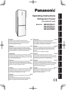 Bruksanvisning Panasonic NR-B32SW1 Kyl-frys