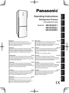 Instrukcja Panasonic NR-B32SG1 Lodówko-zamrażarka