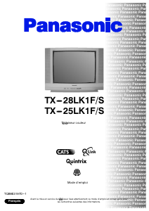 Bedienungsanleitung Panasonic TX-25LK1F Fernseher
