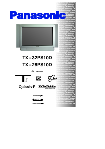 Bedienungsanleitung Panasonic TX-28PS10D Fernseher