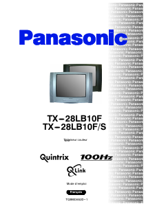 Bedienungsanleitung Panasonic TX-28LB10S Fernseher