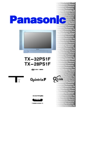 Bedienungsanleitung Panasonic TX-28PS1F Fernseher