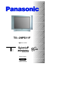Bedienungsanleitung Panasonic TX-29PS11F Fernseher