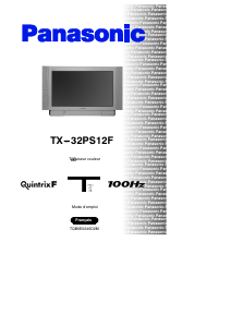 Bedienungsanleitung Panasonic TX-32PS12F Fernseher