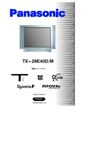 Bedienungsanleitung Panasonic TX-29E40M Fernseher
