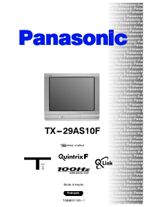 Bedienungsanleitung Panasonic TX-29AS10F Fernseher