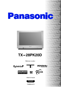 Mode d’emploi Panasonic TX-28PK20D Téléviseur