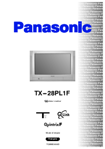 Bedienungsanleitung Panasonic TX-28PL1F Fernseher