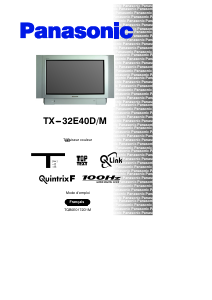 Bedienungsanleitung Panasonic TX-32E40M Fernseher