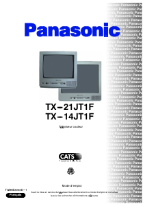 Bedienungsanleitung Panasonic TX-21JT1F Fernseher