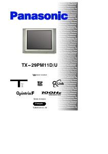 Bedienungsanleitung Panasonic TX-29PM11U Fernseher