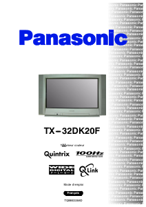 Bedienungsanleitung Panasonic TX-32DK20F Fernseher