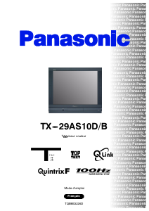 Bedienungsanleitung Panasonic TX-29AS10B Fernseher