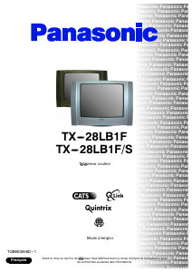 Bedienungsanleitung Panasonic TX-28LB1S Fernseher