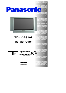 Bedienungsanleitung Panasonic TX-28PS10F Fernseher