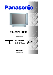 Bedienungsanleitung Panasonic TX-29PS11M Fernseher