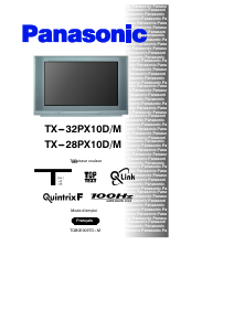 Bedienungsanleitung Panasonic TX-28PX10M Fernseher