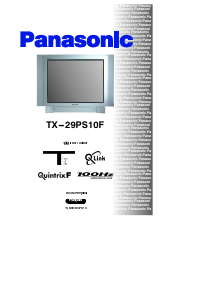Bedienungsanleitung Panasonic TX-29PS10F Fernseher
