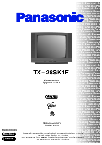 Bedienungsanleitung Panasonic TX-28SK1F Fernseher