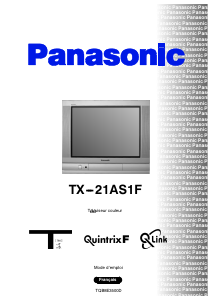 Bedienungsanleitung Panasonic TX-21AS1F Fernseher
