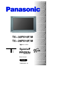 Bedienungsanleitung Panasonic TX-32PX10M Fernseher