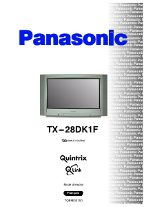 Bedienungsanleitung Panasonic TX-28DK1F Fernseher