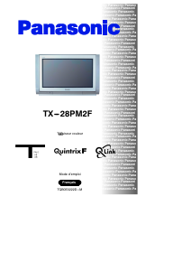 Bedienungsanleitung Panasonic TX-28PM2F Fernseher