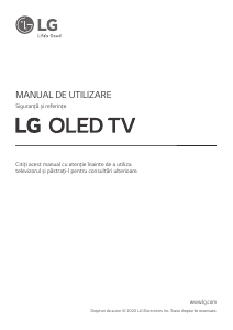 Manual LG OLED65GX3LA Televizor OLED