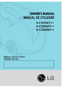 Handleiding LG V-C7050HTV Stofzuiger