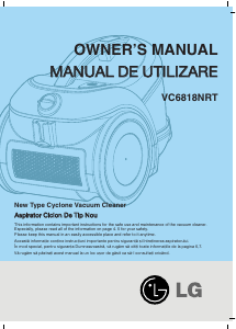 Manual LG VC6818NRT Vacuum Cleaner