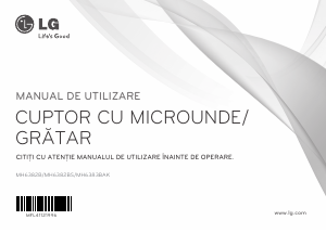 Manual LG MH6383BAK Cuptor cu microunde