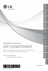 Manuale LG ARNU24GCFA2 Condizionatore d’aria