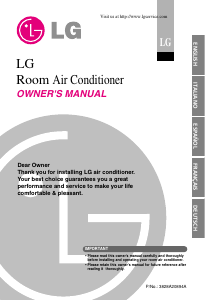Bruksanvisning LG ASUH2465GM0 Luftkonditionering