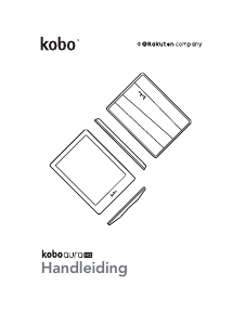 Handleiding Kobo Aura HD E-reader