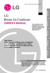 Bruksanvisning LG AS-H126URM3 Luftkonditionering