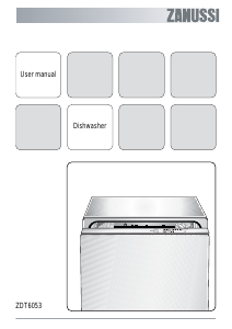 Manual Zanussi ZDT6053 Dishwasher