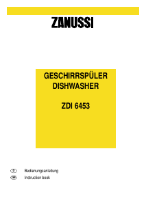 Manual Zanussi ZDI6453N Dishwasher