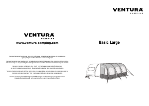 Bedienungsanleitung Ventura Basic Large Vorzelt