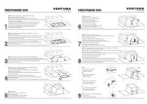 Brugsanvisning Ventura Freestander 2009 Fortelt