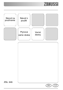 Návod Zanussi ZGL646ITC Pánt