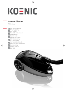 Bedienungsanleitung Koenic KVC150 Staubsauger