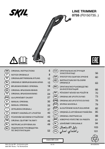 Manuale Skil 0735 AA Tagliabordi