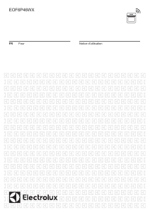 Mode d’emploi Electrolux EOF6P46WX Four